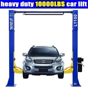 10,000 LBS CAR LIFT L1100 2 POST OVERHEAD CAR AUTO TRUCK HOIST 220V OR 110V