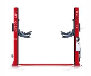 ASTON 10,000LBS 2 POST CAR LIFT TWO POST AUTO LIFT SINGLE POINT LOCK RELEASE